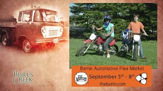 FALL BARRIE AUTOMOTIVE FLEA MARKET - Sep 5 - 8, 2019