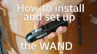 Trampa WAND remote. How to install and set up.