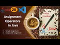 #20. Assignment Operators in Java
