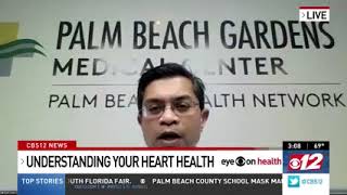 Dr. Jyoti Mohanty of PBGMC is interviewed on CBS 12 News for Heart Month