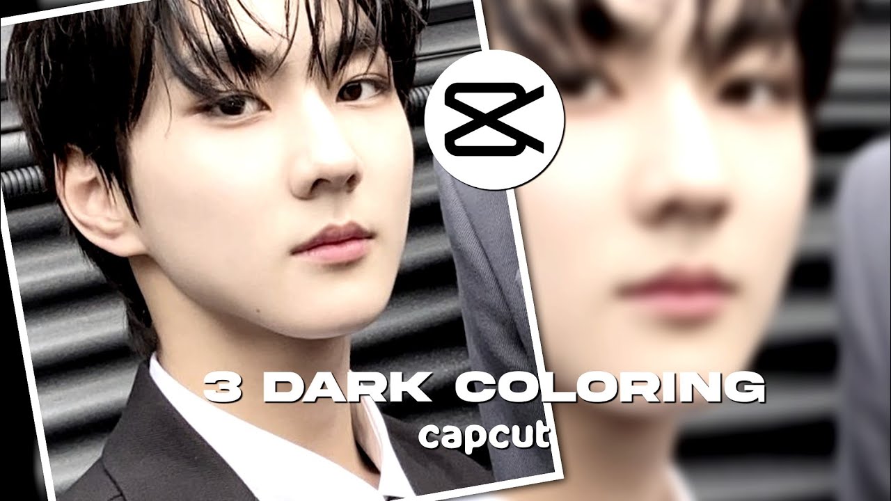 Dark Coloring Tutorial Capcut Youtube