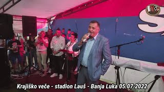 Milorad Dodik zapjevao sa krajišnicima - Krajiško veče Lauš