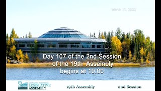 19TH ASSEMBLY 2nd SESSION, DAY 107