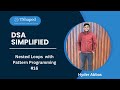 Nested Loops with Pattern Programming | print() vs println() Explained | Master DSA in Java