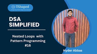 Nested Loops with Pattern Programming | print() vs println() Explained | Master DSA in Java