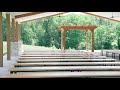 the wilds indiana wedding venue outdoor wedding ceremony pavilion