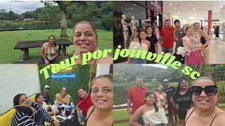 PONTOS TURÍSTICOS NO CENTRO DE JOINVILLE SC COM A FAMILIA/ ENCONTRAMOS SEGUIDORES NO SHOPING