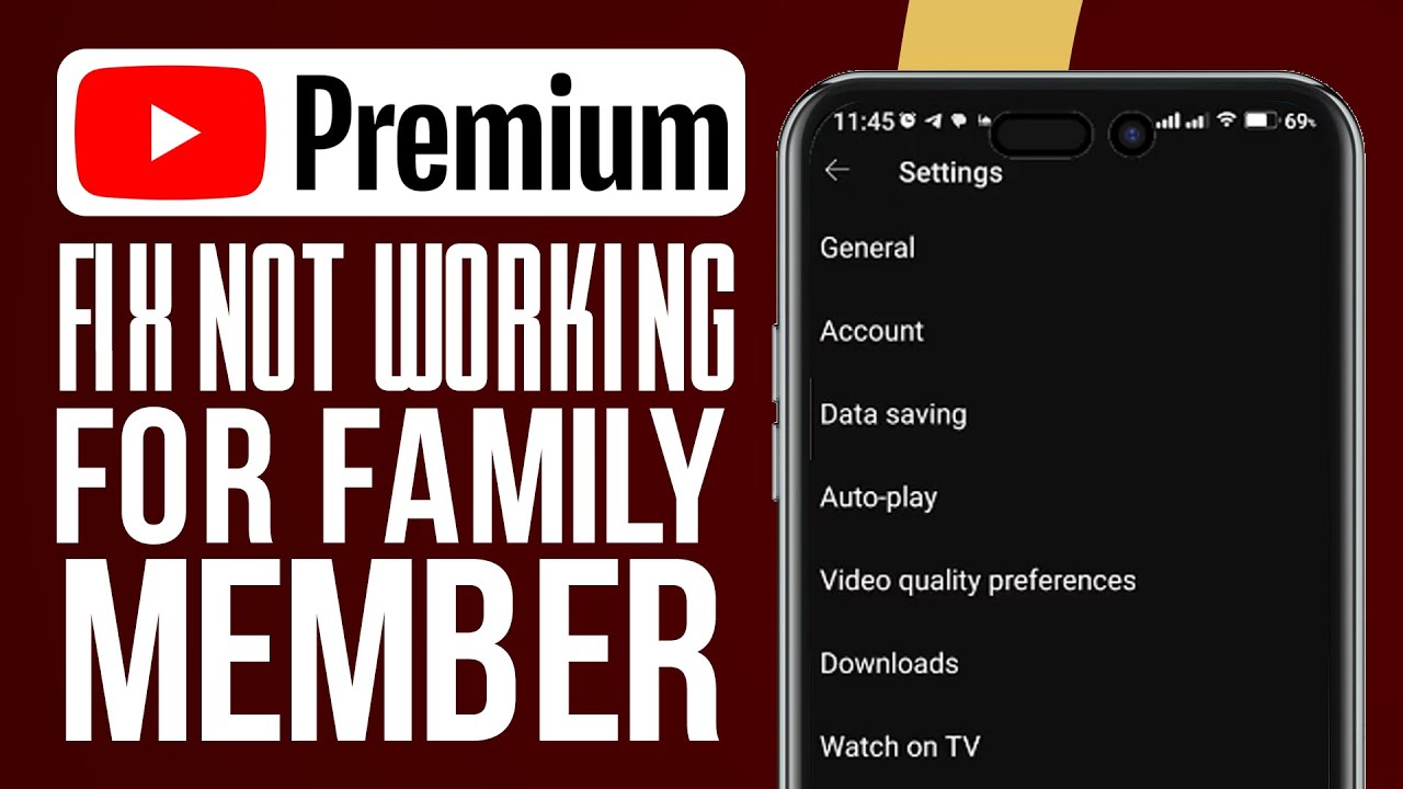 How To Fix Youtube Premium Not Working For Family Members Easy Youtube