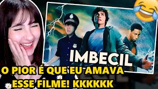 Percy Jackson e o Ladrão de Raios roubou minha alegria (REACT SEIJINHO)