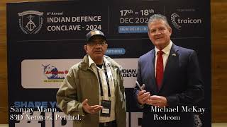 Redcom and 83D talk to ADU about their collaborative efforts at the Indian Defence Conclave 2024