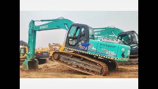 Japan Made Used Kobelco Sk210 21 Ton Large Excavator Crawler With Spare Parts