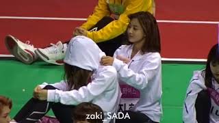 180820 SANA JIHYO #ISAC2018 พลัดกันนวด