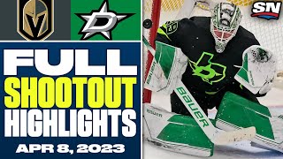 Vegas Golden Knights vs. Dallas Stars | FULL Shootout Highlights - April 8, 2023