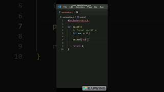 Format Specifier in C 🔥🔥