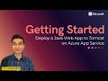 Part 1 | Introduction | Deploy a Java Web App to Tomcat on Azure App Service