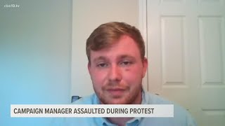 Man claims he was assaulted at protest altercation