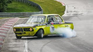 Nürburgring 24h Classic Qualifying Highlights, Spins \u0026 Slides in Heavy Rain! #24hNBR