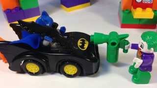 LEGO DUPLO BATMAN 10544 The Joker Challenge NEW 2014 DC Comics Review