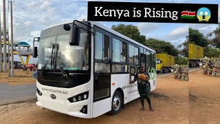 finally, Electric buses in Nairobi, Kenya. 🚌 😱🚦