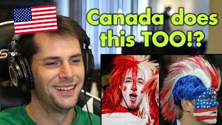American Reacts to 10 Ways Canada and America are the Same