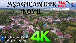 Aşağı Çandır Köyü / Erbaa / TOKAT - 4K Dronla Havadan Çekim / 17.9.23