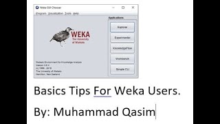 Data analysis using weka