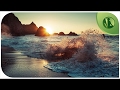 Sea waves with Instrumental Music for Relaxation and Meditation