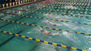 Men's 50 Yard Backstroke Heat 01