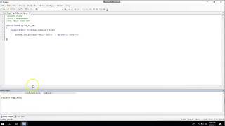 build(compile) and run a file in JCreator