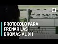 Protocolo para frenar bromas del 911, la paparrucha del día - Punto y Contrapunto