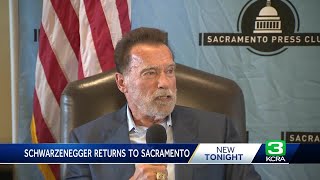 Arnold Schwarzenegger recalls time as California governor