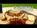 How to Make Herb Butter Lobster Tails - Grilled Lobster Tail Recipe on the Grilla Kong Kamado Grill