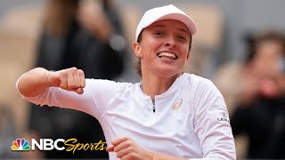 French Open 2020: Iga Swiatek sweeps Sofia Kenin in women's final | HIGHLIGHTS | NBC Sports