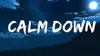 Rema, Selena Gomez - Calm Down (Lyrics)  | The Music
