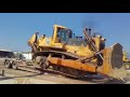 Transporting The Huge Komatsu D475 Bulldozer - Fasoulas Heavy Transports