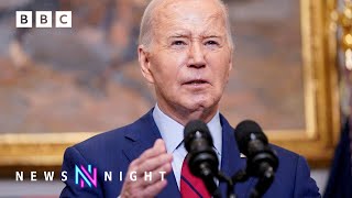 US Election 2024: What issues face Joe Biden in the race for the White House? | BBC Newsnight