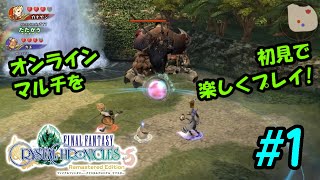 【FFCCリマスター】#1 オンラインマルチを初見で楽しくプレイ！