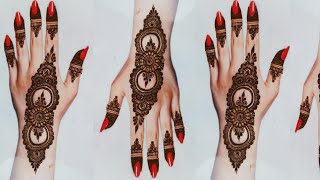 Very easy mehndi design | mehandi | mehndi designs| mendini design| cone designs| mehandi ke design