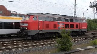 225 133 of Bocholter Eisenbahngesellschaft as Lz passing Hbf Münster going North