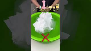 How much paper does it take to make the object float #experiment #asmr