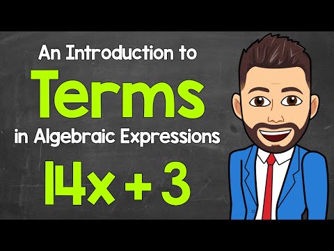 What is a term as used in algebra?
