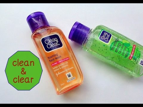 clin and clear face wash