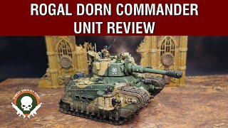 Unit Review: Rogal Dorn Commander - 10th Edition Astra Militarum Codex