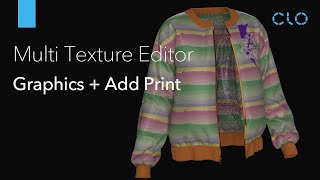 Multi Texture Editor Part 4 | Learn how to use the add/print function with graphics in CLO