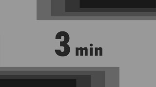 3 Minute Timer (Basic Grey)