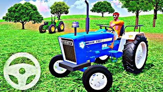 Real Tractor Driver Farm Simulator - Harvesting Wheat Farm #2 - Android Gameplay