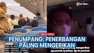 Video Viral Pesawat Gagal Mendarat di Bali Putar Balik ke Jakarta akibat Cuaca Ekstrem