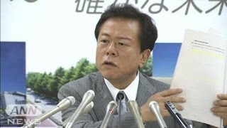 東電株主総会に向け株主提案中身発表　猪瀬副知事（12/04/27）