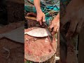 Amazing Black Pomfret Fish Cutting Skills 🥰 Part :-01 #shorts