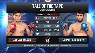 Джей Джей Уилсон х Гаджи Рабаданов | Bellator 276 | Okko MMA